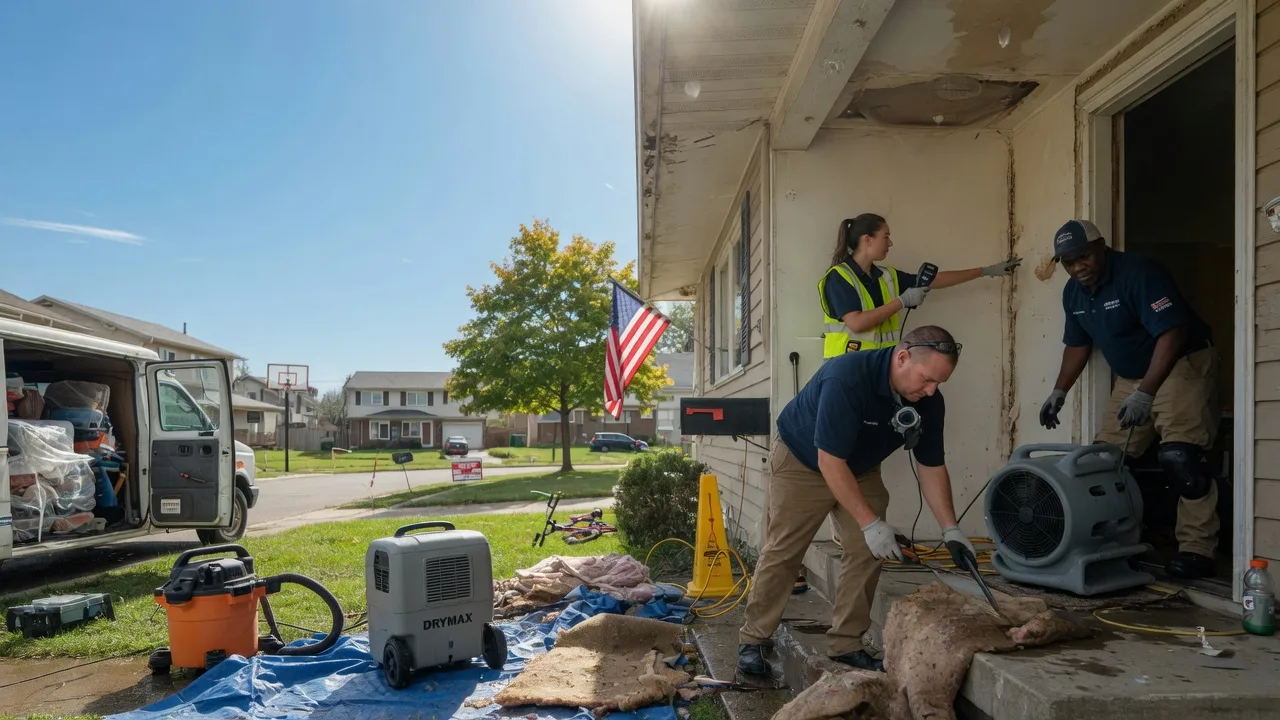 Water Damage Restoration in Oskaloosa, IA near me